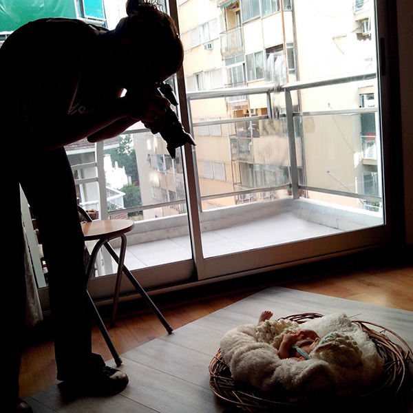 Backstage sesiones de fotos de recien nacido y embarazo estudio Pieceofme